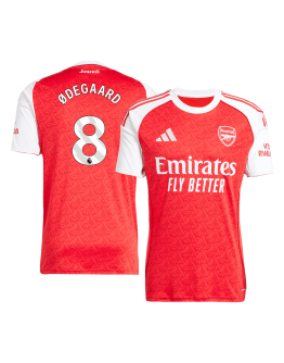 ØDEGAARD #8 Arsenal Home Jersey 2025/26 - [Super Replica]