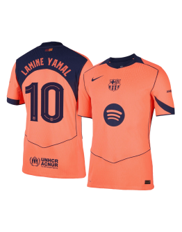 LAMINE YAMAL #10 Barcelona Third Match Jersey Player Version 2025/26 - UCL