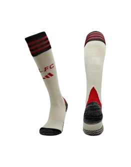 Kids Liverpool Away Soccer Socks - White 2025/26