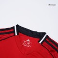 Kids Manchester United Home Jersey Full Kit 2025/26