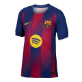 F.DE JONG #21 Barcelona Home Match Jersey Player Version 2025/26 - UCL