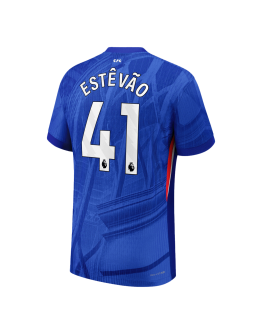 ESTÊVÃO #41 Chelsea Home Match Jersey Player Version 2025/26