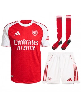 Arsenal Home Match Jersey Full Kit Player Version 2025/26