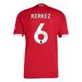KERKEZ #6 Liverpool Home Match Jersey Player Version 2025/26