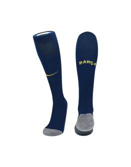 Kids Barcelona Home Soccer Socks - Navy 2025/26