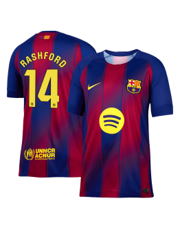 RASHFORD #14 Barcelona Home Jersey 2025/26