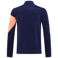 Barcelona Anthem Jacket Navy&amp;Orange 2025/26