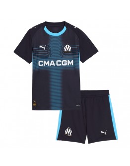 Kids Marseille Away Jersey Kit 2025/26