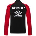 Manchester United Training Tracksuit Kit (Jacket+Pants) 02 Black 2025/26