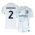 DUMFRIES #2 Inter Milan Away Jersey 2025/26